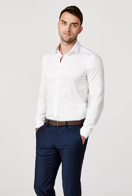 Edisson Shirt, White, hi-res